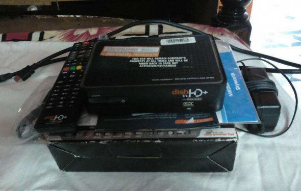 Dish tv with recorder hd