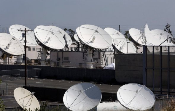 DirecTV satellite dishes