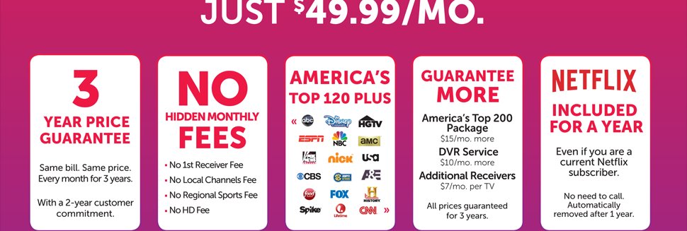 Can I get Internet with DISH Network?