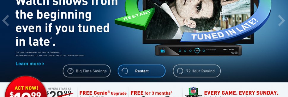 DirecTV Internet service provider