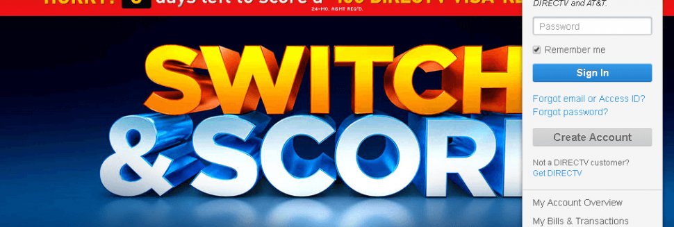 DIRECTV Retailer Login