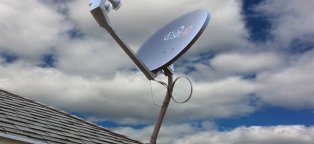 DISH satellite and Internet